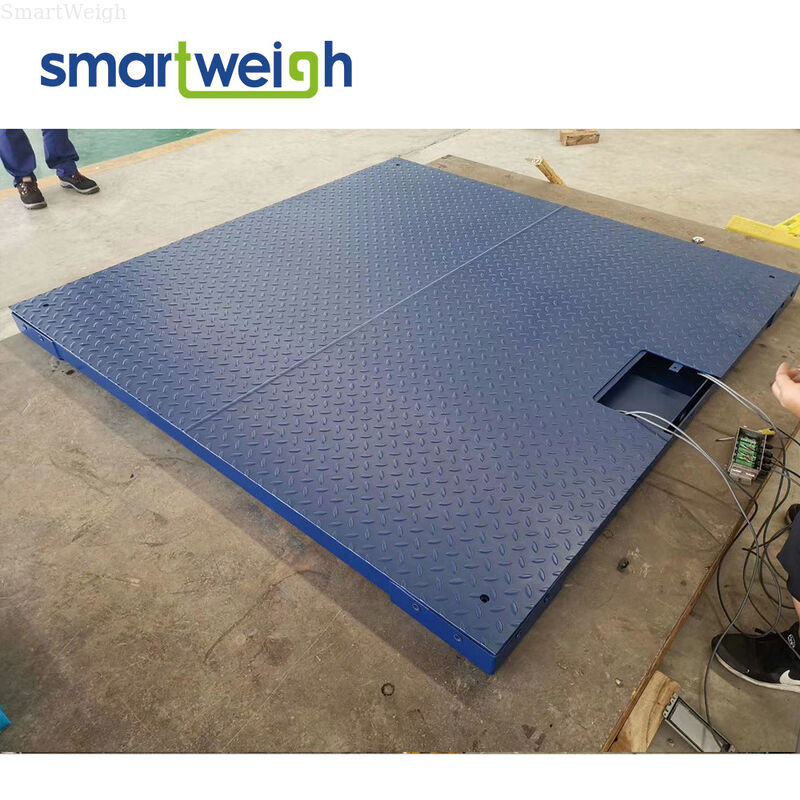 8T Heavy-Duty Digital Floor Scale for Industrial Weighing