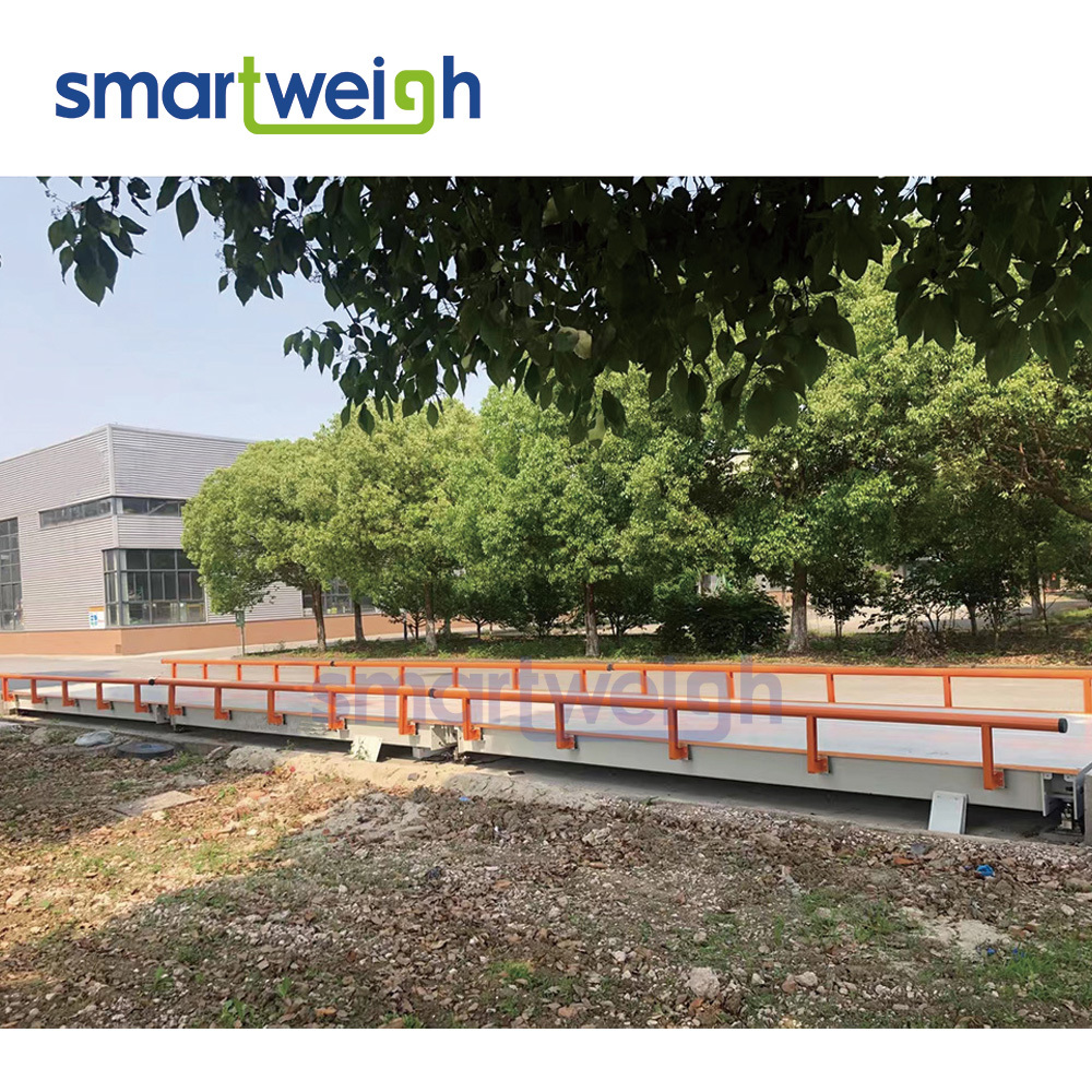 Weight Scale With Rails 200T Heavy-Duty Weighbridge Scale with Guard Rail Protection