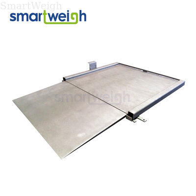 ราคาดี โลหะเหล็กดัดเหล็กสแตนเลส Washdown Weighing Scale กันน้ํา Industrial Floor Scale With Ramp ออนไลน์