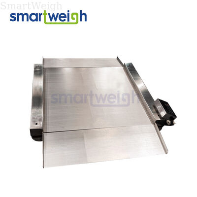 Buen precio Plataforma de pesaje de acero inoxidable impermeable Escala digital de suelo con dos rampas en línea