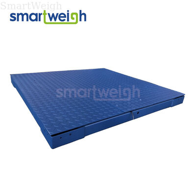 Bon prix Balance de plancher numérique 1/2/3 tonnes en acier au carbone robuste, balances de pesage industrielles en ligne