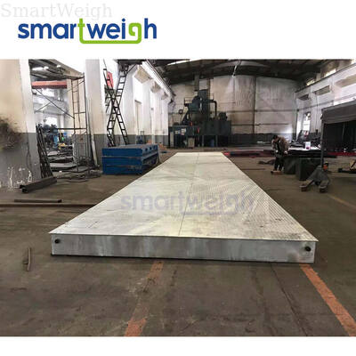 Guter Preis Warmverzinkte Waage aus Stahl 30-300T Schwerlastlastlastwagen Waage Online