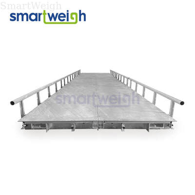 Guter Preis Warmgetränkte galvanisierte Waage Skala 30-300T Schwerlastmodulare Waage Online