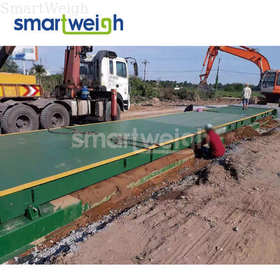 Good price 60T - 150T Mobile Truck Scale Pitless Weighbridge For Logistics And Construction online