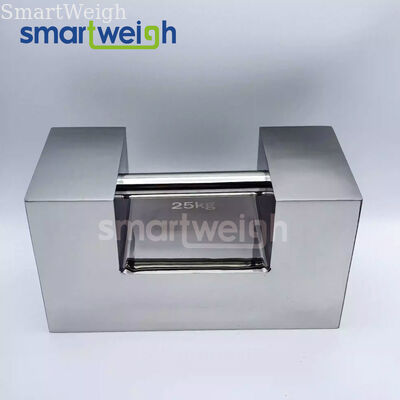 Giá tốt. Trọng lượng thử nghiệm hiệu chuẩn thép không gỉ 25kg OIML F1 F2 M1 Trọng lượng xác minh thang đo lớp trực tuyến
