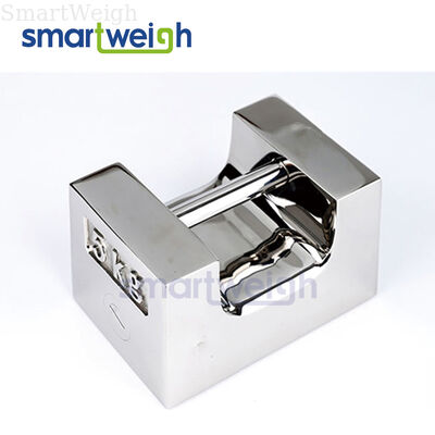 Bon prix Poids d'étalonnage de test en acier inoxydable de 5 kg OIML F1 F2 M1 E1 Poids de test pour balances industrielles en ligne