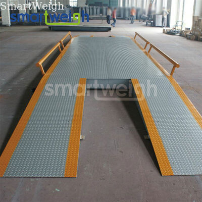 Giá tốt. Loại không hố Đường cân xách tay điện tử 80T 100T Truck cân với bảo vệ an toàn trực tuyến