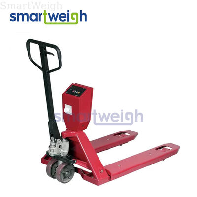 ราคาดี การจัดการคลังสินค้า ใช้ Pallet Jack Scales ความจุ 1000Kg พลังงานไฟฟ้า Pallet Jack กับสกะ ออนไลน์