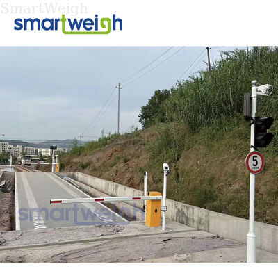 Buen precio 30T - 200T Sistema de pesaje de vehículos Balanza de puente de pesaje no tripulada para camiones mineros en línea