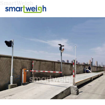 Buen precio Sistema de pesaje de vehículos de acero Sistemas de puente de pesaje automatizados para el transporte minero en línea