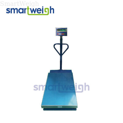 Bom preço Escala de plataforma digital industrial móvel 100 kg Escala de plataforma à prova d'água com rodas on-line