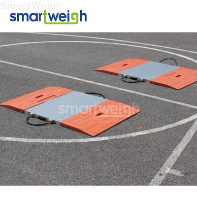 Dobra cena. Low Profile Digital Portable Axle Weigh Pads 25T Wireless Mobile Scales For Weighing Trucks w Internecie