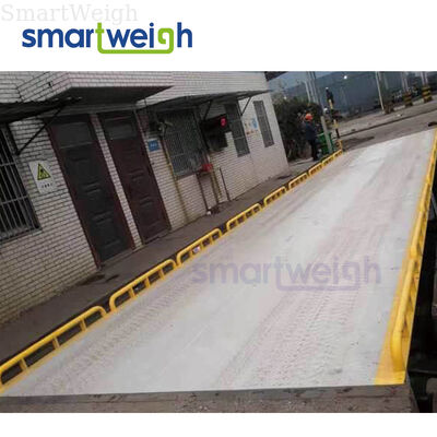 Giá tốt. Đường cân tải trọng Truck Weighbridge Scale With Guard Rails Truck Weighbridge Platform 200T trực tuyến