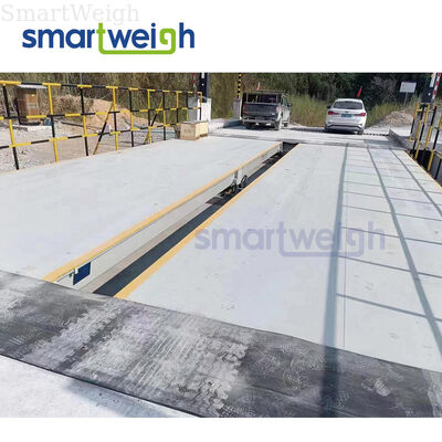 Harga yang bagus Skala Timbang Tugas Berat 200 Ton Trailer Ultra Width Weigh Station Timbang on line