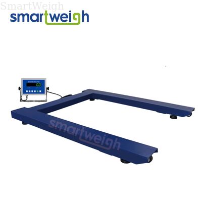 ราคาดี High Precision Carbon Steel Pallet Scales Industrial U Shaped 1 Ton Digital Floor Scale ออนไลน์
