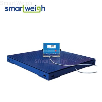 Harga yang bagus Carbon Steel Mobile Explosion Proof Floor Scale 3T Keakuratan Tinggi 0.8x0.8m 1x1m 1.2x1.2m on line